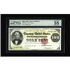 Image 1 : Fr. 1207 $100 1882 Gold Certificate PMG Choice About Un 