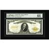 Image 1 : Fr. 1219e $1000 1907 Gold Certificate PMG Choice Uncirc 