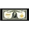 Image 1 : Fr. 1220 $1000 1922 Gold Certificate Very Fine. Certain 