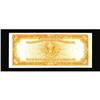 Image 2 : Fr. 1220 $1000 1922 Gold Certificate Fine. The central 