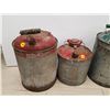 Image 2 : 3 Gas Cans (1- 1 Gallon, 2- 2 Gallons)