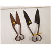 Image 1 : 2 HAND SHEARS, 1 STAMPED WESTERN SHEAR COMPANY