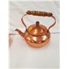 Image 4 : 3 COPPER POTS