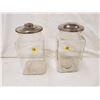 Image 1 : 2 CANDY JARS & LIDS
