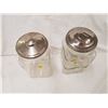 Image 4 : 2 CANDY JARS & LIDS