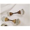 Image 3 : 3 GLASS DOORKNOB SETS