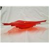 Image 2 : ORANGE ART GLASS BOWL 14"