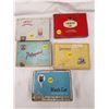 Image 1 : 5 FLAT 50'S TOBACCO TINS
