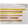 Image 2 : LOT FO 6 YARD STICKS, SOME ADVERTISING