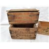Image 2 : 3 CHEESE BOXES (BLUE BIRD, BURNS, REGAL)