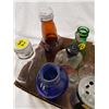Image 2 : LOT OF ASSORTED BOTTLES - INK, MEDICINE ETC.