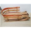 Image 3 : WOODEN CHILD'S SLEIGH