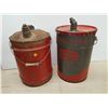 Image 1 : 2 X 5 GALLON GAS CANS (1 IS TEXACO)