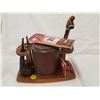 Image 1 : Humidor - Pipe Stand, Pipes + Cleaners
