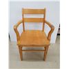 Image 1 : Oak Chair w/ Arms