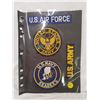 Image 3 : 10- Various Army Patches, two sided page