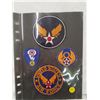 Image 1 : 11- Various Airforce/ Army Patches, two sided page