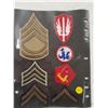 Image 2 : 11- Various Airforce/ Army Patches, two sided page