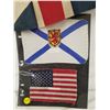 Image 3 : Union Jack Flag w/ 2 Old Small Cotton Flags