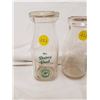 Image 2 : 4- Small Advertising Milk Bottles