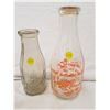 Image 1 : Moose Jaw, SK and Crescent Milk Bottles