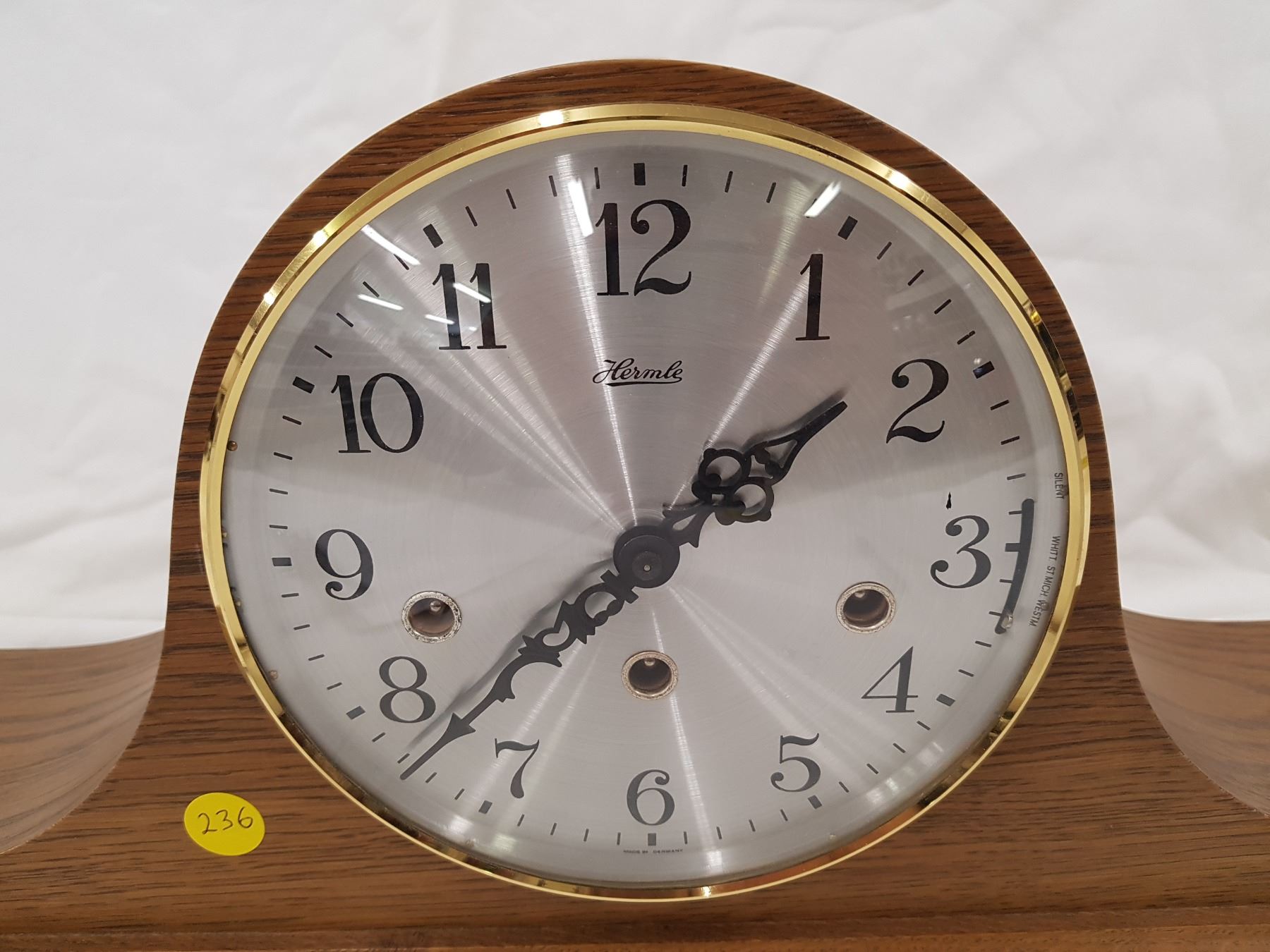 German Hermle Mantle Clock, Works Schmalz Auctions