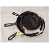 Image 1 : 3 Cast Iron Frying Pans