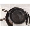 Image 2 : 3 Cast Iron Frying Pans