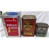 Image 1 : 3- Vintage Tea/Coffee Tins