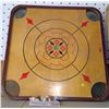 Image 1 : Crokinole Double Sided Wooden Game Board