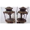 Image 4 : 2- COAL OIL LAMPS