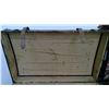 Image 3 : VINTAGE WOOD TRUNK W/ OLD NEWSPAPERS