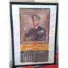 Image 1 : ANTIQUE MASSEY HARRIS FRAMED CALENDAR