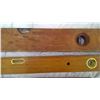 Image 3 : 3- VINTAGE WOODEN LEVELS