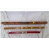 Image 4 : 3- VINTAGE WOODEN LEVELS