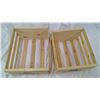 Image 2 : 2- SUNRYPE WOODEN FRUIT CRATES