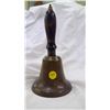 Image 1 : HANDHELD SCHOOL BELL (8" TALL)