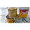 Image 2 : LOT OF ASSORTED TOBACCO + CIGARETTE TINS