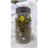 Image 1 : MEDIUM JAR OF VINTAGE ASSORTED MARBLES
