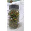 Image 2 : MEDIUM JAR OF VINTAGE ASSORTED MARBLES