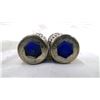 Image 3 : COBALT BLUE SALT & PEPPER SHAKERS