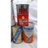 Image 3 : LOT OF ASSORTED OIL TINS