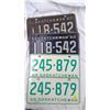 Image 3 : 8- SASKATCHEWAN LICENSE PLATES