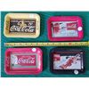 Image 1 : 4 SMALLER COCA-COLA TRAYS