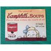 Image 1 : CAMPBELLS SOUP TIN SIGN, 16 X 12 INCHES (REPRO)