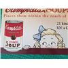 Image 2 : CAMPBELLS SOUP TIN SIGN, 16 X 12 INCHES (REPRO)