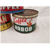 Image 2 : LOT OF 3 COFFEE TINS