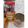 Image 4 : LOT OF LARGER SIZE TINS