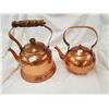 Image 1 : 2 COPPER TEA POTS