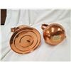 Image 5 : 2 COPPER TEA POTS